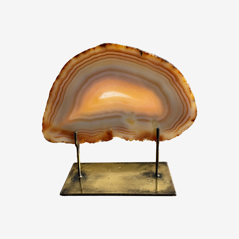 Agate Mineral - Small Brown