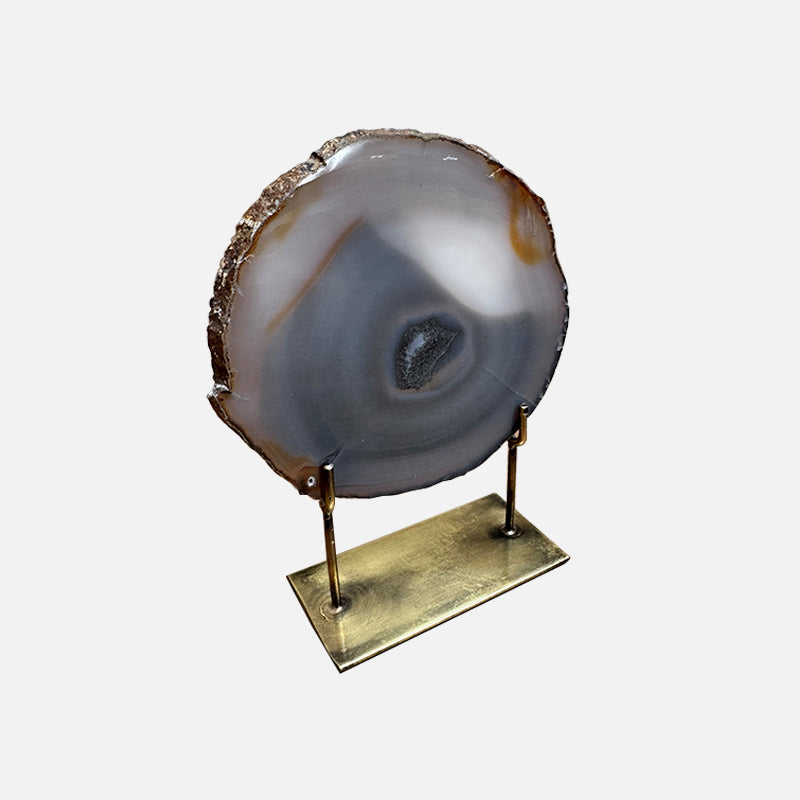 Agate Mineral - Small Grey