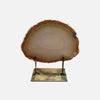 Agate Mineral - Small Light Brown