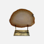 Agate Mineral - Small Light Brown
