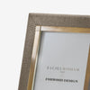 NEW Shagreen & Metal Photo Frame - Dune