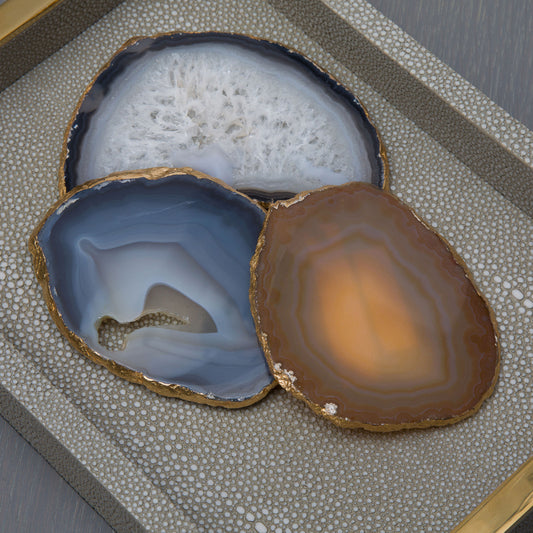 Agate Coasters