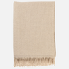 Twill Merino Throw - Natural